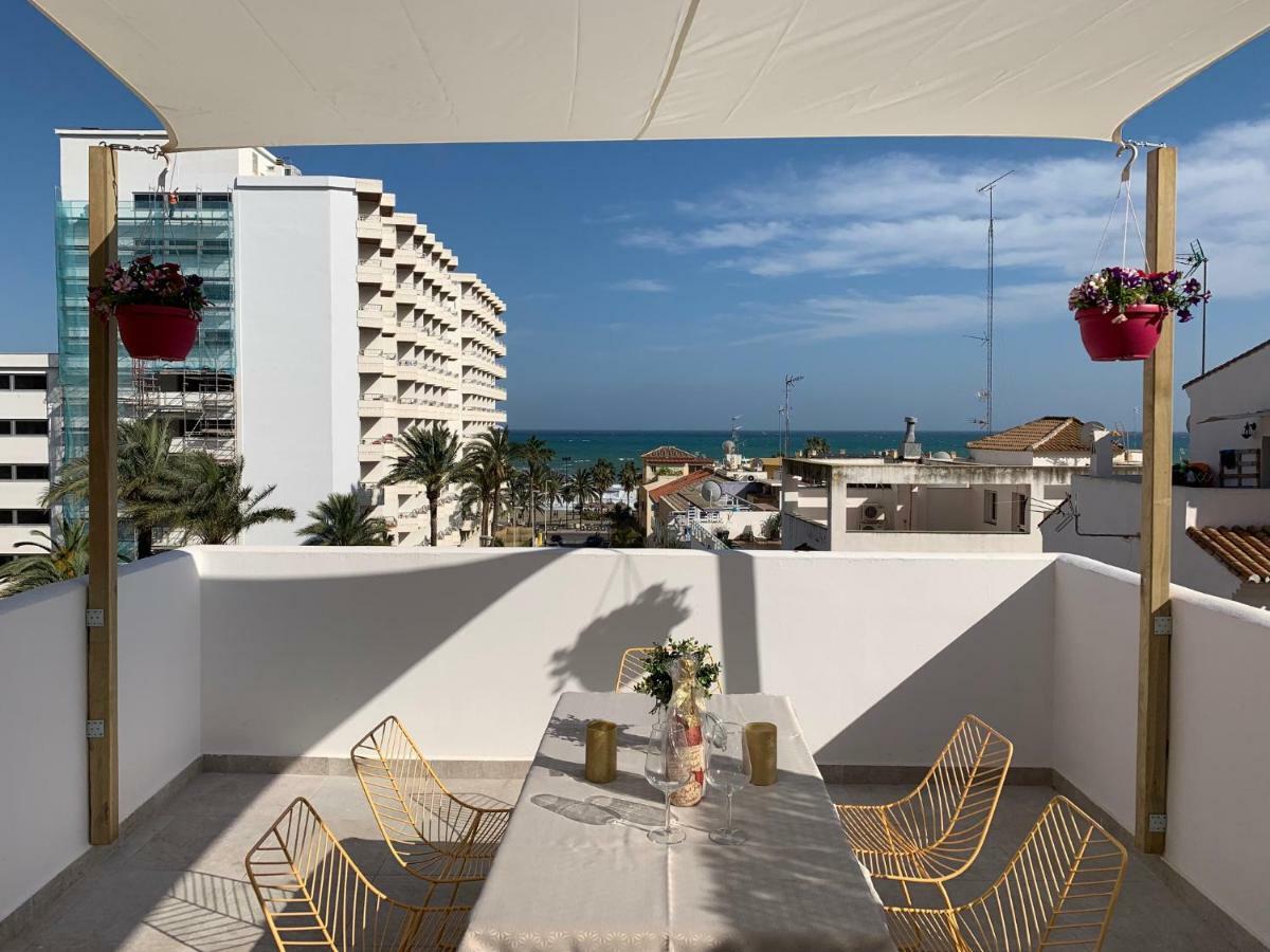 トレモリノスLujoso Duplex En La Playa Con Vistas Al Marアパートメント エクステリア 写真