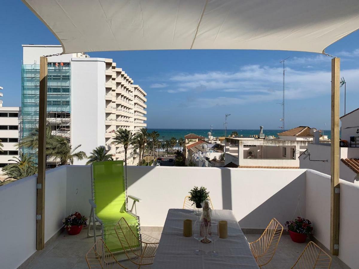 トレモリノスLujoso Duplex En La Playa Con Vistas Al Marアパートメント エクステリア 写真